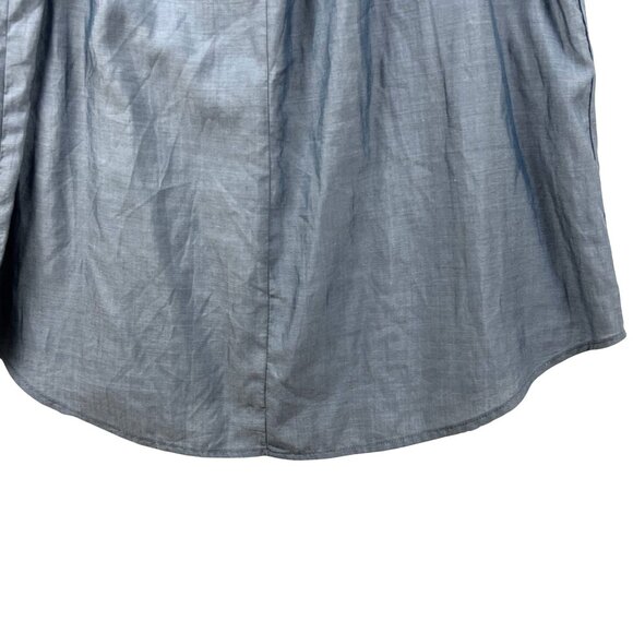 Gilligan & OMalley Womens Gray Halter Neck Top Size S Tassel Sleeveless Comfy - Picture 6 of 10